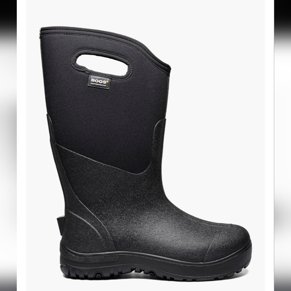 BOGS ultra high black Men's insulated waterproof boots Size 9